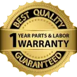 Parts warranty badge